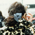 ストリートファッション,ストリートスナップ,ファッションスナップ,across,アクロス,1986年,86年,1986年2月,86年2月,毛皮,ファー,毛皮のコート,ファーコート,髪型,髪留め